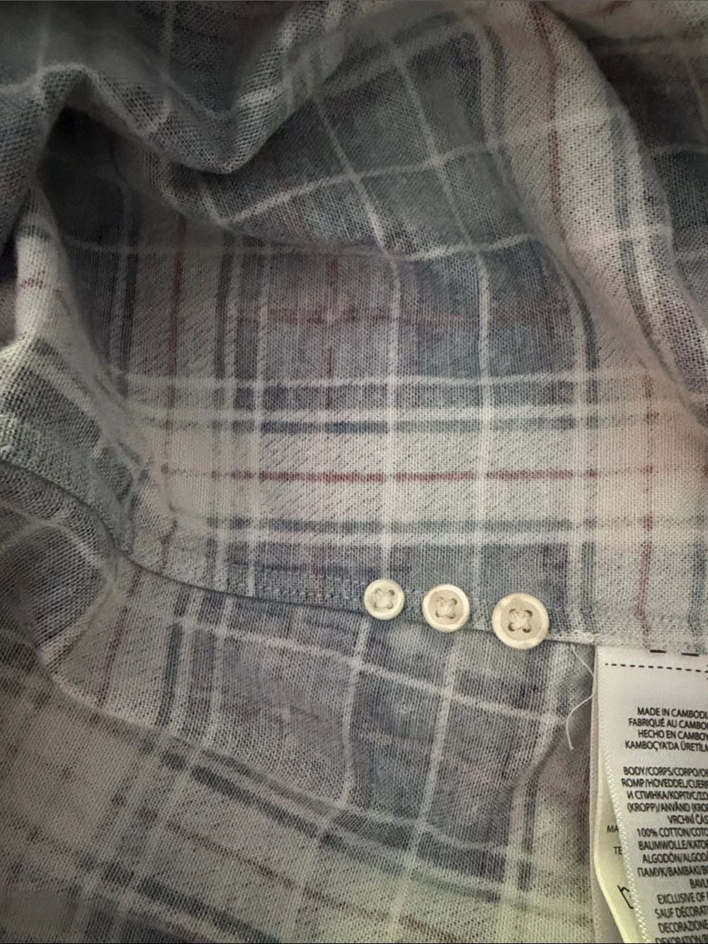 Polo by Ralph Lauren Green and Blue Plaid Button-Down Shirt